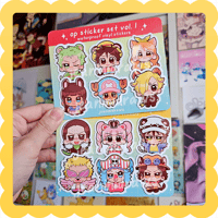 Image 1 of kemonomimi OPs✨ waterproof vinyl sticker set