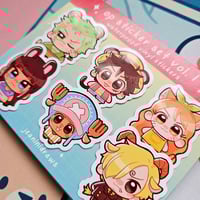 Image 2 of kemonomimi OPs✨ waterproof vinyl sticker set