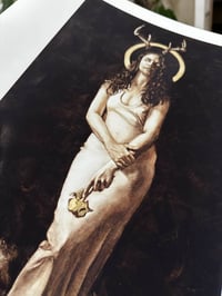 Limited edition hand embellished “Retribution” Print