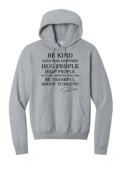 Image of Grey MESSAGE Hoodie