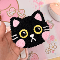 Image 1 of Black Cat Coaster