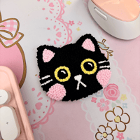 Image 2 of Black Cat Coaster