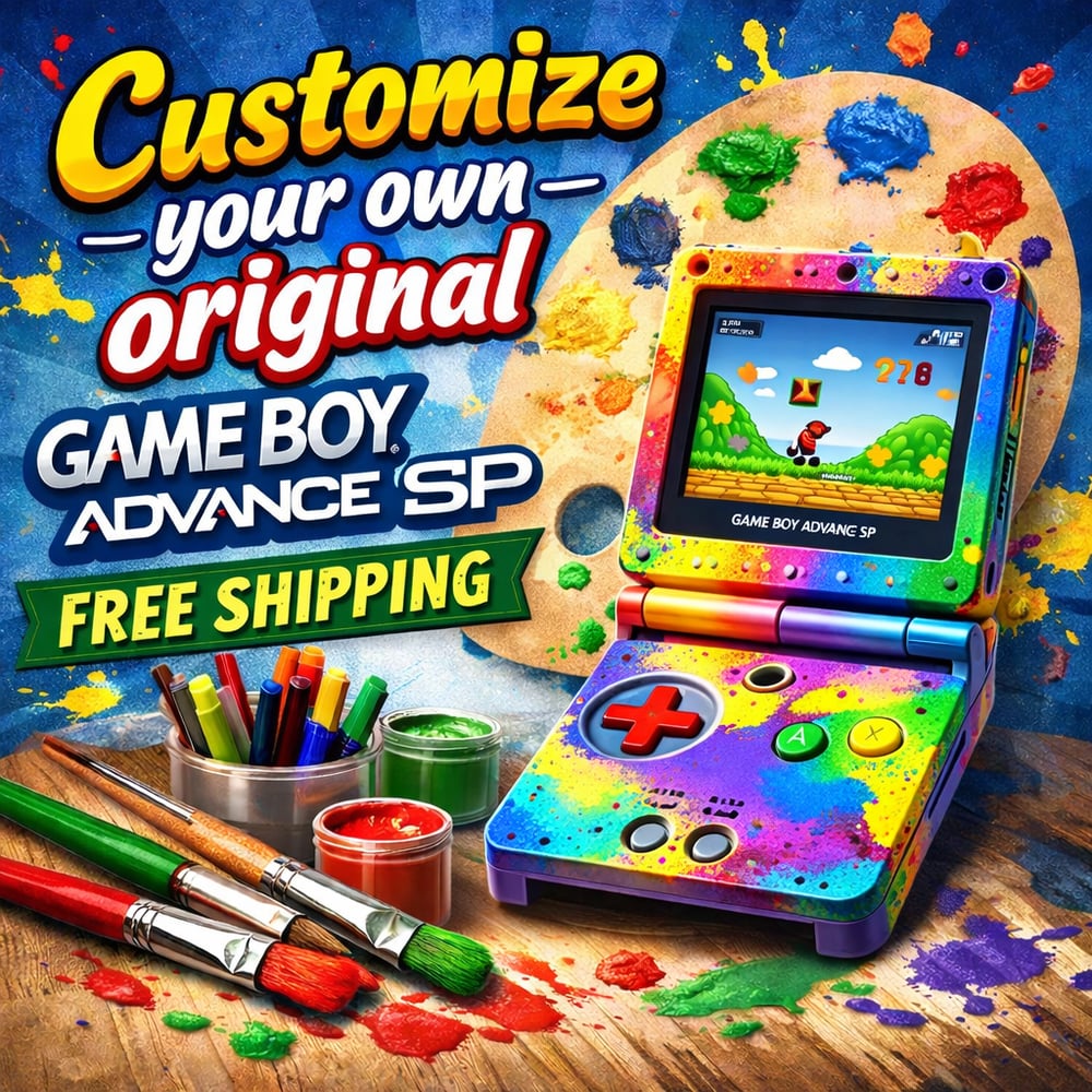 Image of BUILD YOUR OWN GBA SP