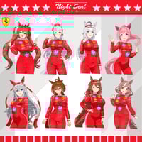 Image 1 of Ferrari x UMA / Stickers