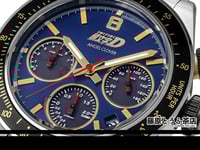Image 2 of INITIAL D × ANGEL CLOVER Collab Solar Chronograph Limited Edition Watch - BUNTA