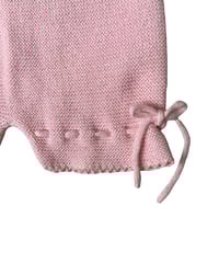 Image 5 of Vintage Floral Pink Knit Short Set-18m