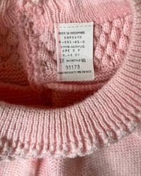 Image 7 of Vintage Floral Pink Knit Short Set-18m