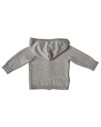 Image 2 of NWT Mayoral Taupe Knit Hoodie-4-6m