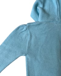 Image 5 of Vintage Blue Hoodie Sweater with Kite Applique-4T-5T