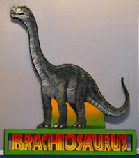 Image 6 of Brachiosaurus Dinosaur 3D Hand Crafted Wooden Wall Hanging Artwork