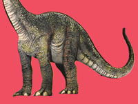 Image 8 of Brachiosaurus Dinosaur 3D Hand Crafted Wooden Wall Hanging Artwork