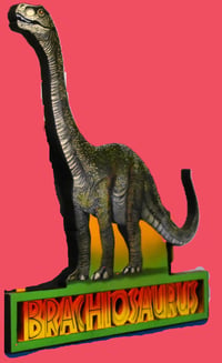 Image 11 of Brachiosaurus Dinosaur 3D Hand Crafted Wooden Wall Hanging Artwork