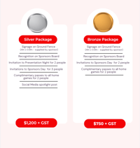 Image 3 of SPONSORSHIP PACKAGES 2026
