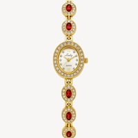 Image 1 of Lux Garnet Bracelet Quartz Watch 