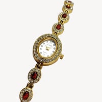 Image 3 of Lux Garnet Bracelet Quartz Watch 