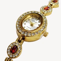 Image 4 of Lux Garnet Bracelet Quartz Watch 