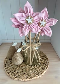 Rustic Forever Flowers Candy Pink