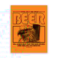 GOOD BEER PRINT