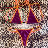 Image 1 of ⋆ ˚｡⋆୨♡୧ small t-back g and regular midi cup⋆ ˚｡