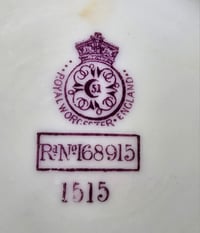 Image 15 of Royal Worcester Scroll Handled Vase and Cover