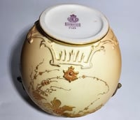 Image 13 of Royal Worcester Scroll Handled Vase and Cover