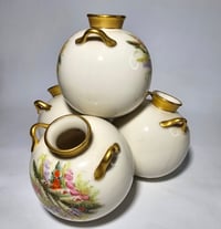 Image 4 of Royal Worcester Four Orb Pot Vase Set