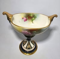 Image 13 of Royal Worcester Boat Shaped Pedestal Vase