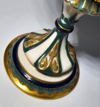 Image 14 of Royal Worcester Boat Shaped Pedestal Vase