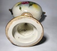 Image 15 of Royal Worcester Boat Shaped Pedestal Vase