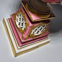 Image 9 of Royal Worcester Urn on Pierced Pedestal