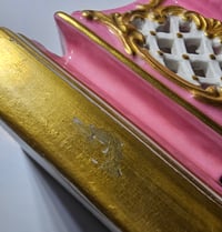 Image 13 of Royal Worcester Urn on Pierced Pedestal