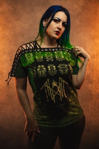 Image 10 of Medium Sleep Token Lace Up Tie Dye Tee