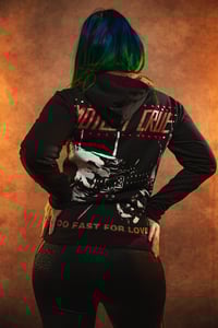 Image 6 of Small Women's Motley Crue Studded Hoodie