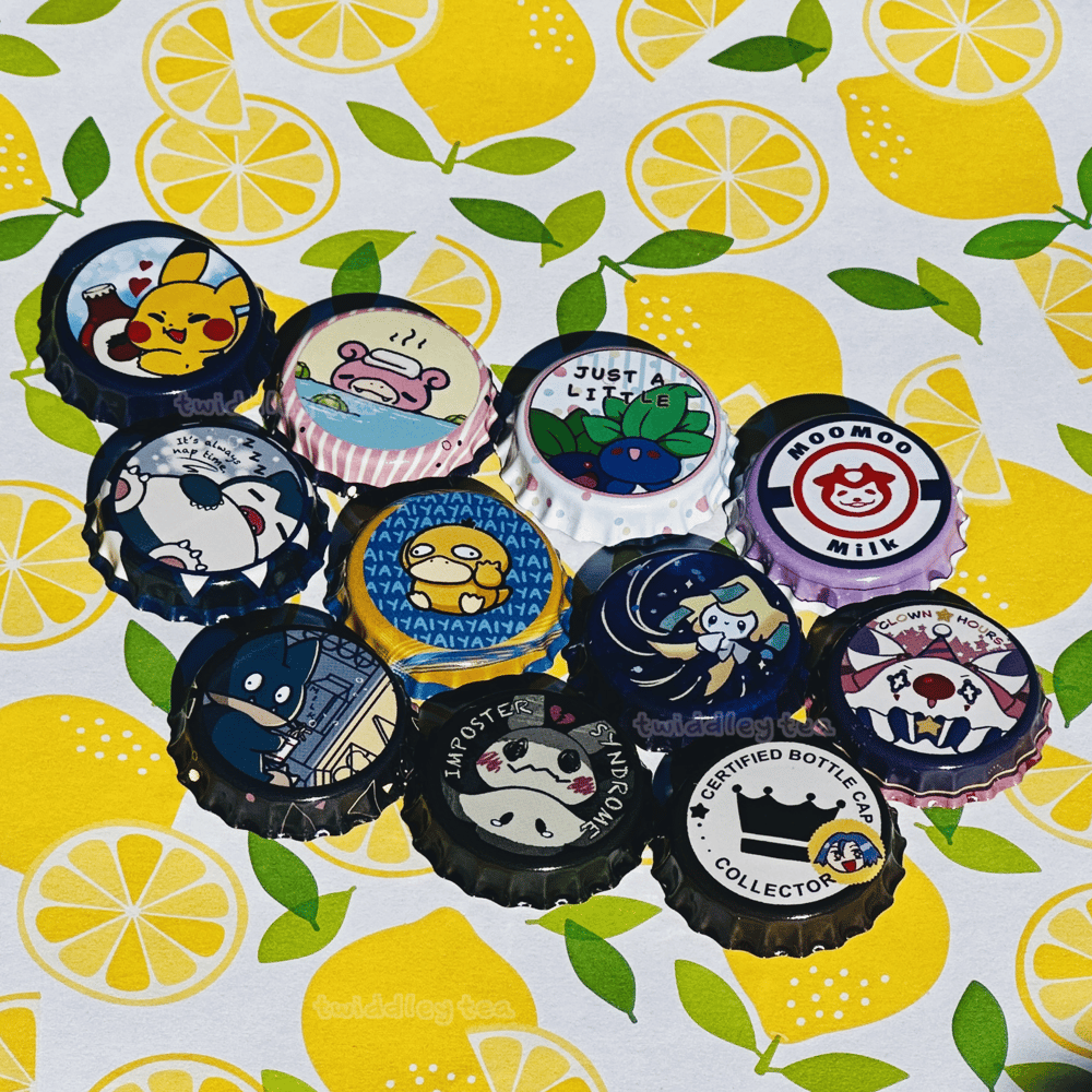 Image of Bottle Cap Pins