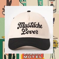 Image 1 of Mustache Lover- Black