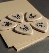 Image 1 of The original PEEK (PolyEtherEtherKetone) plectrums