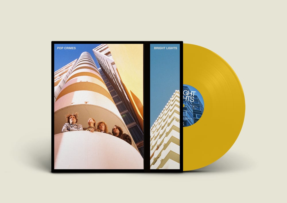 Image of POP CRIMES - BRIGHT LIGHTS (LP/CD)