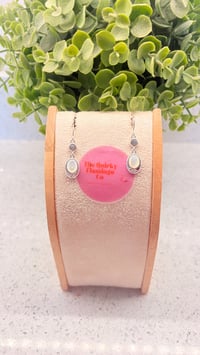 Mother of Pearl Diamante Drops