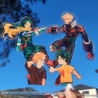 Image 3 of MHA the beginning standee - izuku & katsuki
