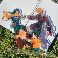 Image 2 of MHA the beginning standee - izuku & katsuki