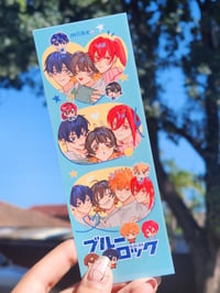 Image 5 of photobooth photostrips - JJK, CSM, HxH, MHA, AoT, Blue Lock, Windbreaker, Haikyuu