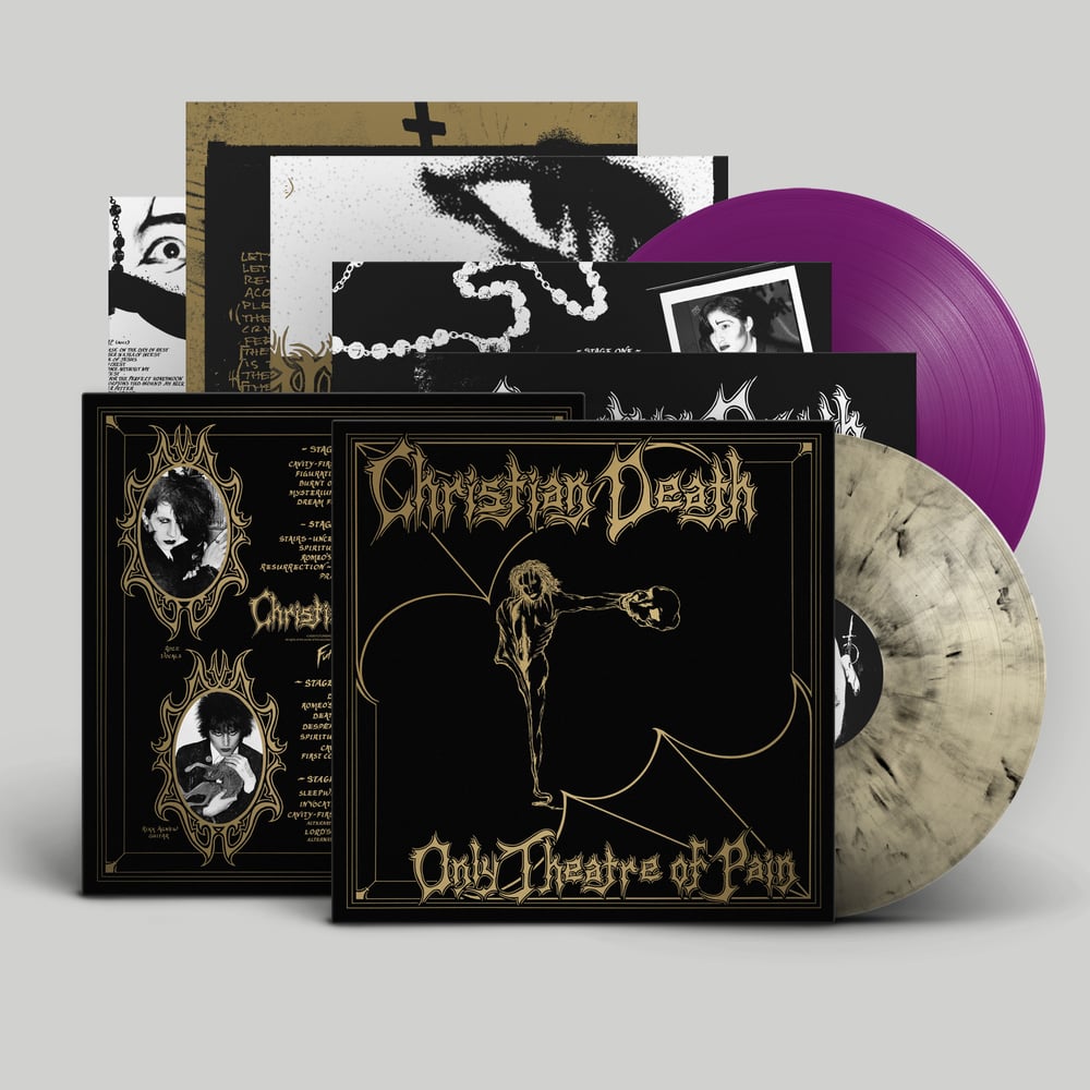Image of <h4>CHRISTIAN DEATH</h4><h5>Only Theatre Of Pain 2xLP</h5><h6>California Hell Vinyl</h6>