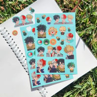 Image 4 of MHA sticker sheet