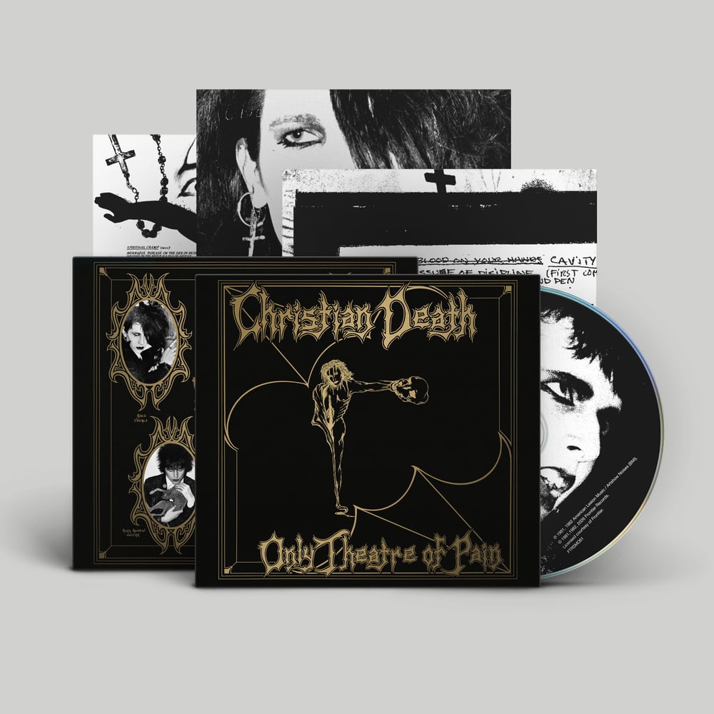 Image of <h4>CHRISTIAN DEATH</h4><h5>Only Theatre Of Pain CD</h5><h6>Digipak</h6>
