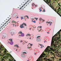 Image 1 of JJK sticker sheet