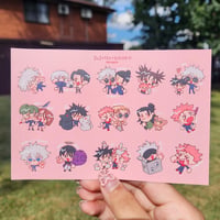 Image 2 of JJK sticker sheet