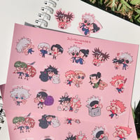 Image 3 of JJK sticker sheet