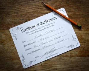 Image of Tommy Shelby - (Original Drawing)