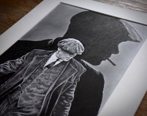 Image of Tommy Shelby - (Original Drawing)
