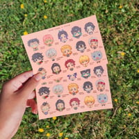Image 2 of DEMON SLAYER sticker sheet